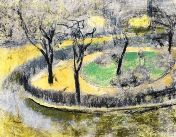 The Square After The Rain by Edouard Vuillard