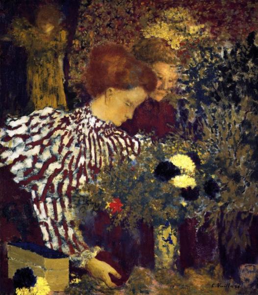 The Striped Blouse by Edouard Vuillard