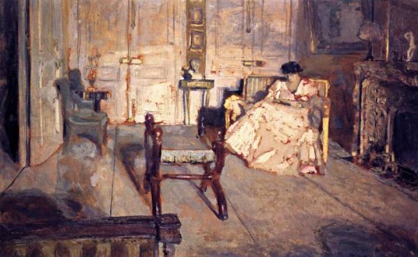 The White Salon by Edouard Vuillard