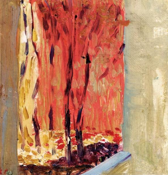 Trees And Flowers by Edouard Vuillard