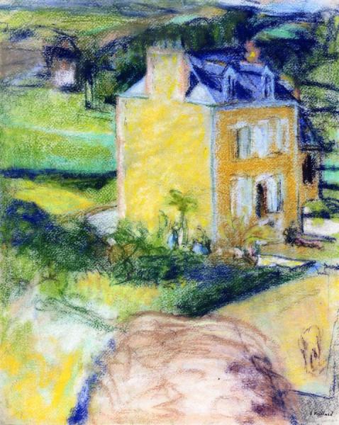 Villa At Saint-jacut by Edouard Vuillard