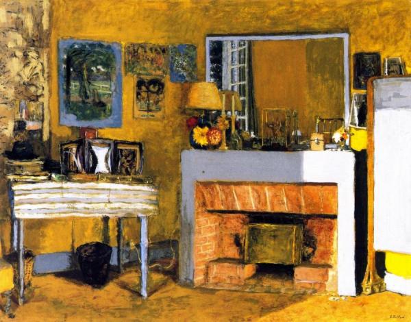 Vuillard's Room At The Château Des Clayes by Edouard Vuillard