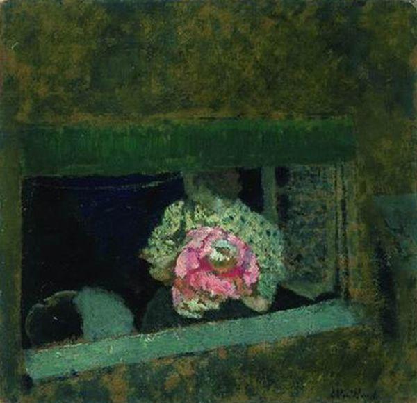 Woman At The Window by Edouard Vuillard