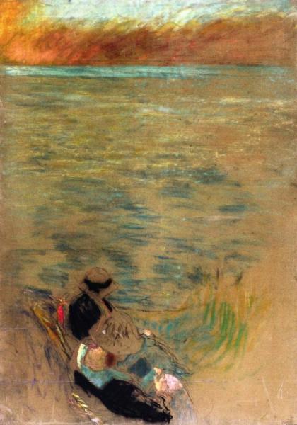 Woman By The Sea by Edouard Vuillard