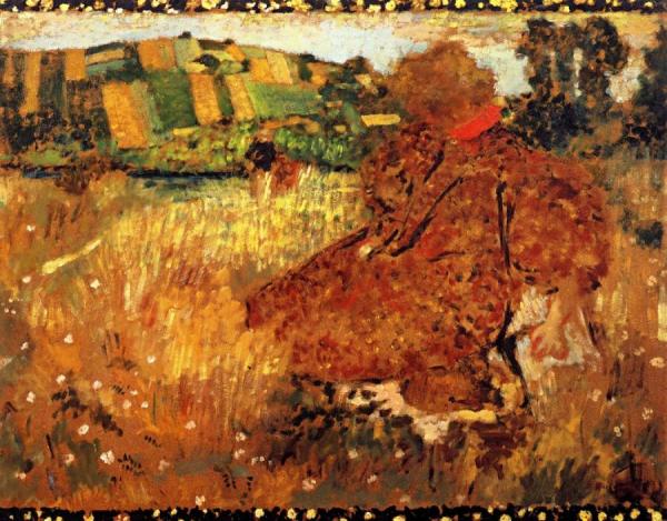 Woman In The Countryside by Edouard Vuillard