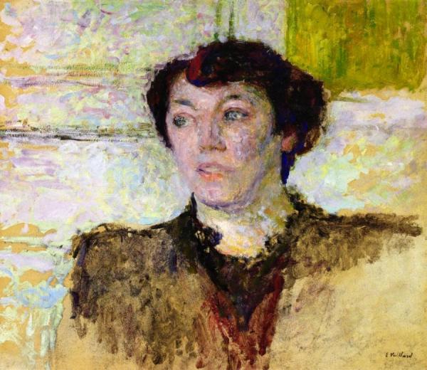 Woman's Face by Edouard Vuillard
