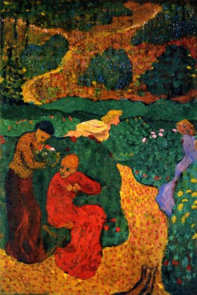Women In The Garden: "le Canticle Des Cantiques" by Edouard Vuillard