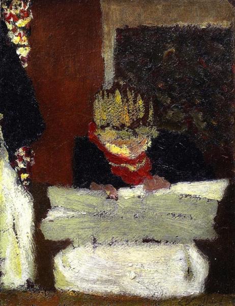 Young Woman Sewing by Edouard Vuillard