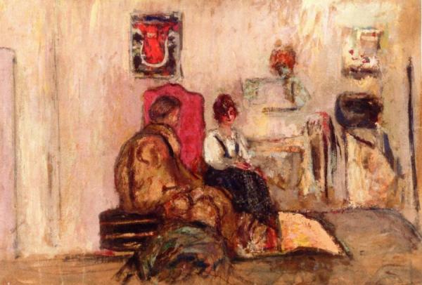 Yvonne Printemps In The Dressing Room by Edouard Vuillard