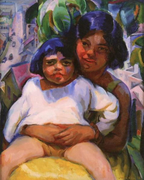 Mexican Children by Edouard Vysekal