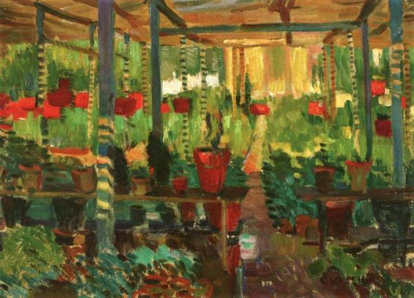 The Red Pots by Edouard Vysekal