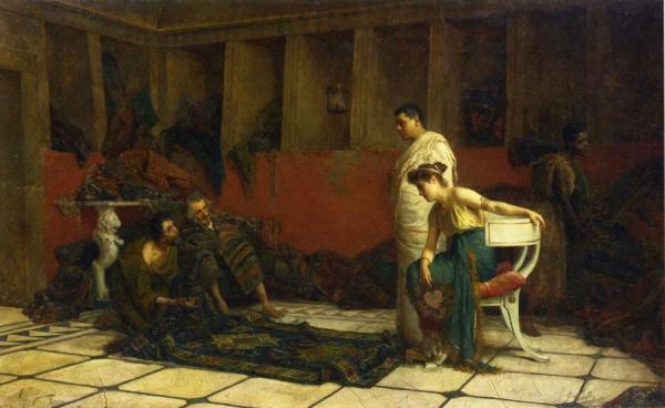 Edouardo Ettore Forti The Carpet Seller