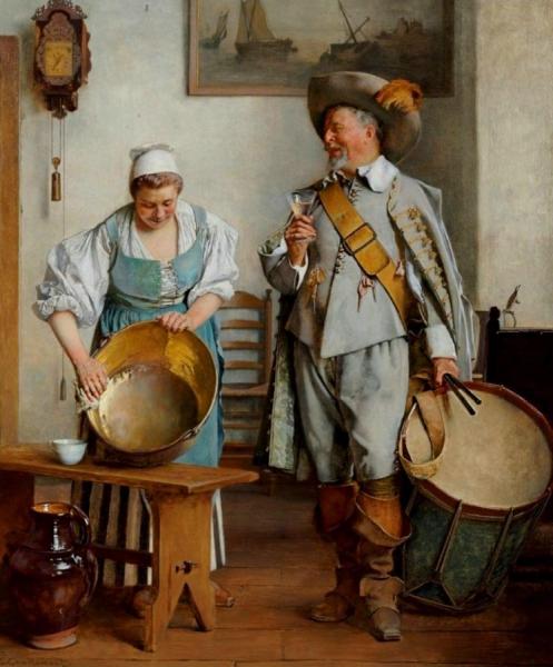 A Drink For The Drummer by Eduard Charlemont