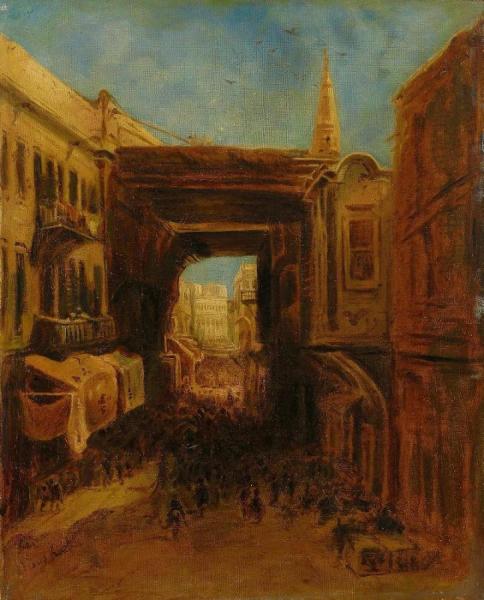 Cairo by Eduard Hildebrandt