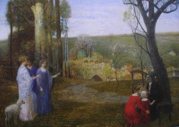 Eduard Veith Allegorical Scene