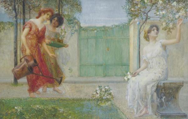 Allegorical Scene by Eduard Veith