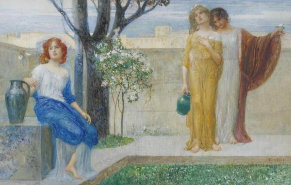 Allegorical Scenes I by Eduard Veith