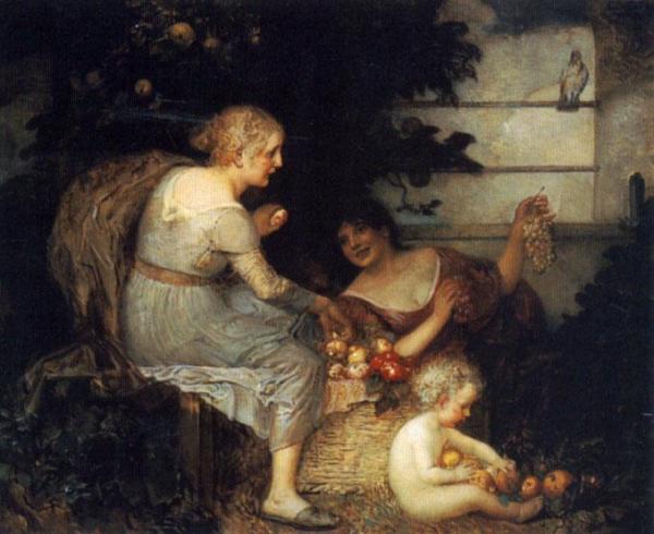 An Allegory Of Plenty by Eduard Veith