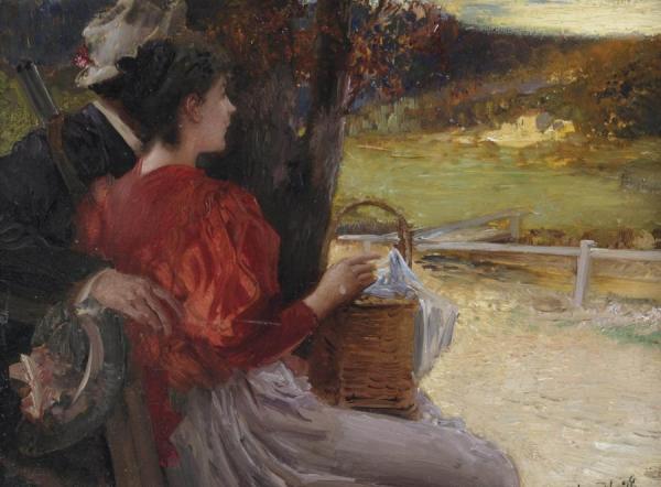 The Hunter's Favorite by Eduard Veith