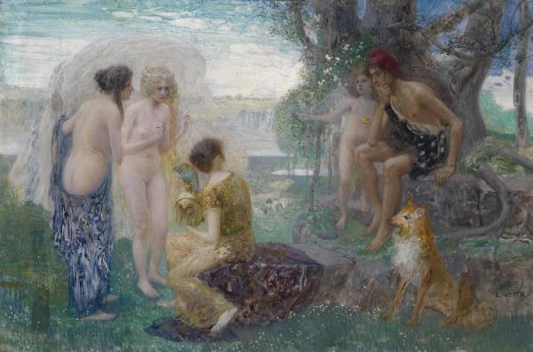 Eduard Veith The Judgement Of Paris