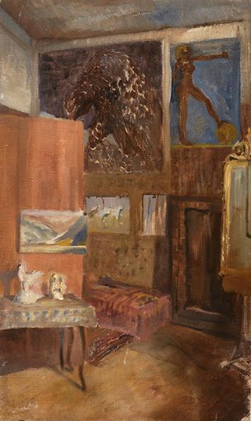 The Studio Interior by Eduard Veith