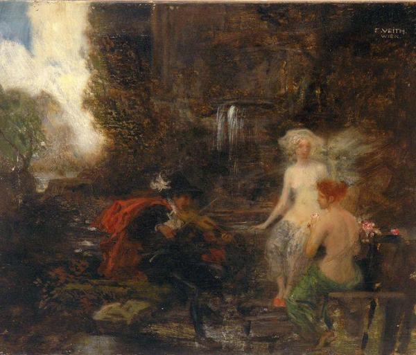 The Violin by Eduard Veith