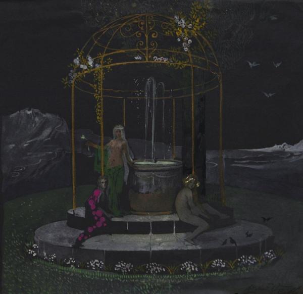 Three Women At The Well by Eduard Veith