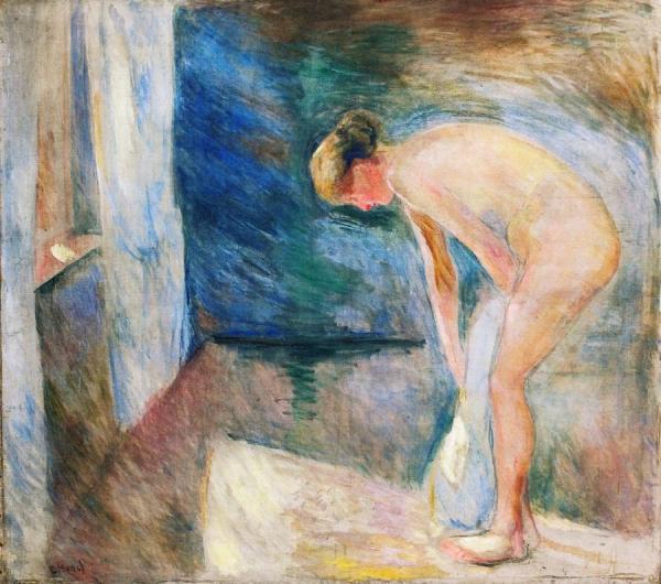 After The Bath by Edvard Munch