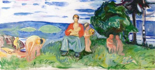 Alma Mater by Edvard Munch