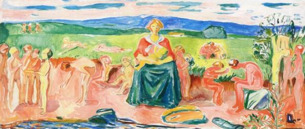 Alma Mater by Edvard Munch
