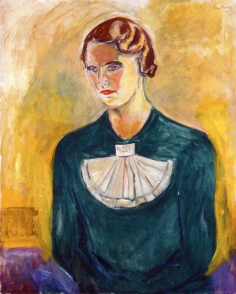 Annie Stenersen by Edvard Munch