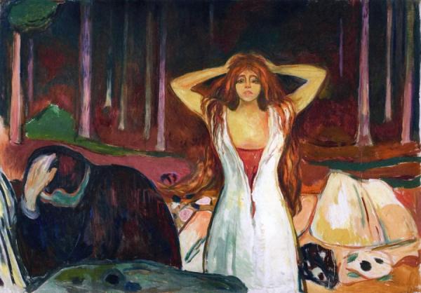 Ashes by Edvard Munch Oil Painting Reproductions