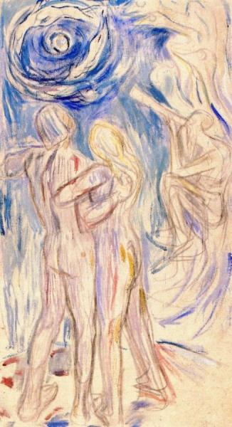 Astronomy by Edvard Munch Oil Painting Reproductions