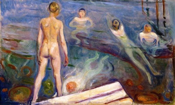 Bathing Boys by Edvard Munch