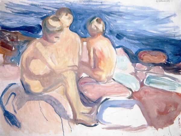 Bathing Boys by Edvard Munch