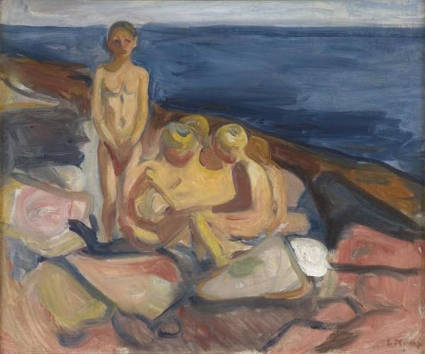 Bathing Boys by Edvard Munch