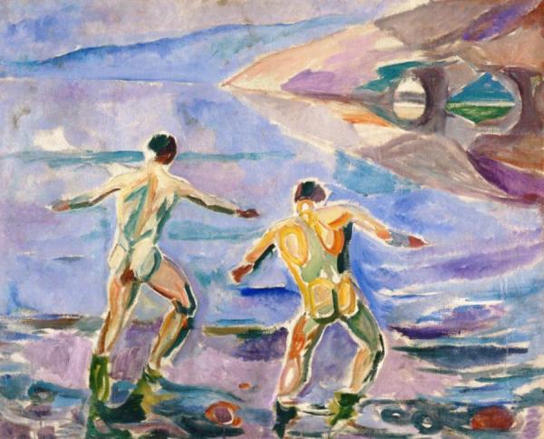 Bathing Men by Edvard Munch