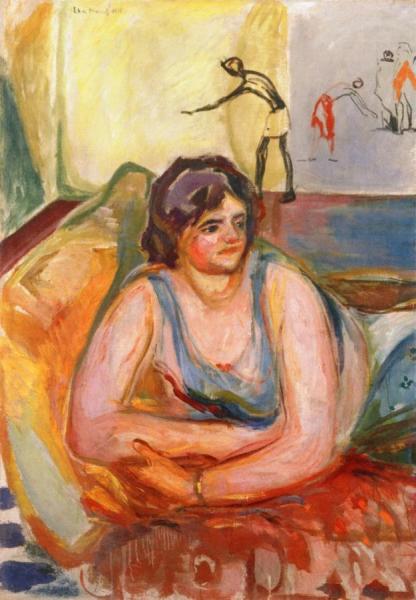 Cleopatra by Edvard Munch