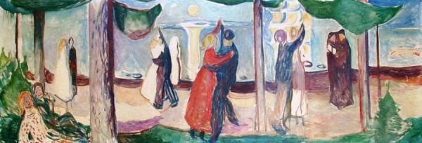 Dance On The Beach (the Freia Frieze Vii) by Edvard Munch Oil Painting Reproductions