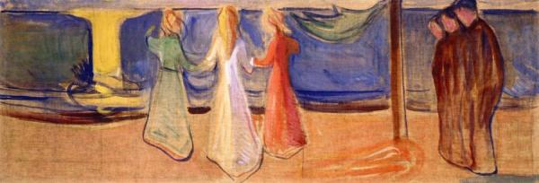 Desire (the Reinhardt Frieze) by Edvard Munch