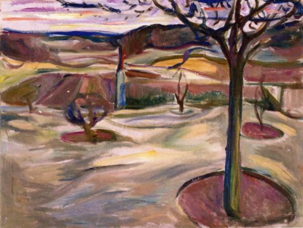 Early Spring by Edvard Munch