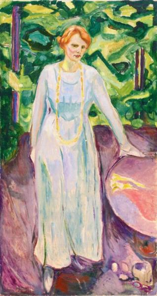 Else Mustad by Edvard Munch