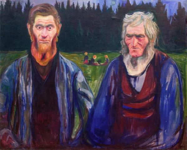Father And Son by Edvard Munch