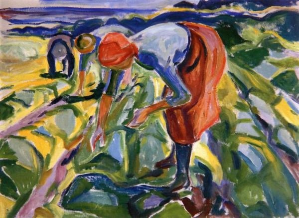 Field Work by Edvard Munch
