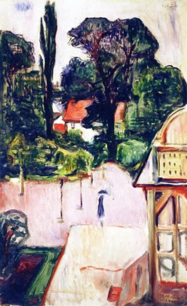 Garden In Taarbæk by Edvard Munch