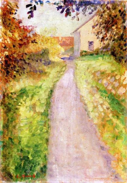 Garden Path by Edvard Munch