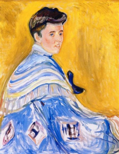 Hanni Esche by Edvard Munch