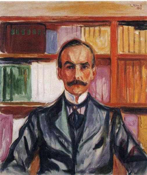 Harry Graf Kessler by Edvard Munch Oil Painting Reproductions