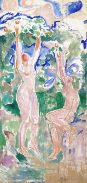 Harvesting Women by Edvard Munch Oil Painting Reproductions
