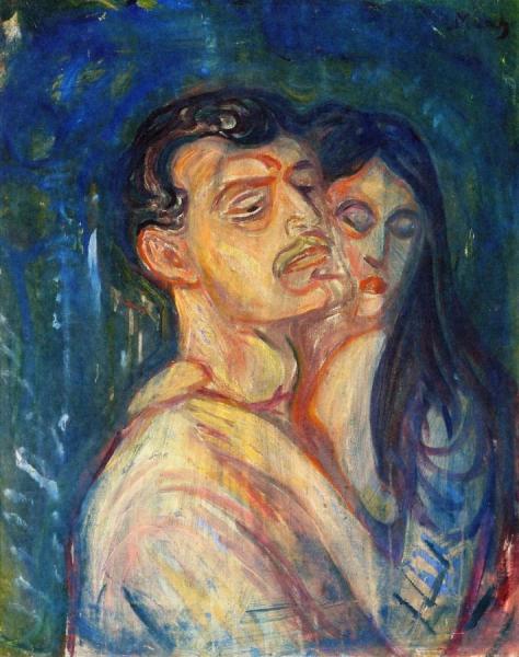 Head By Head by Edvard Munch